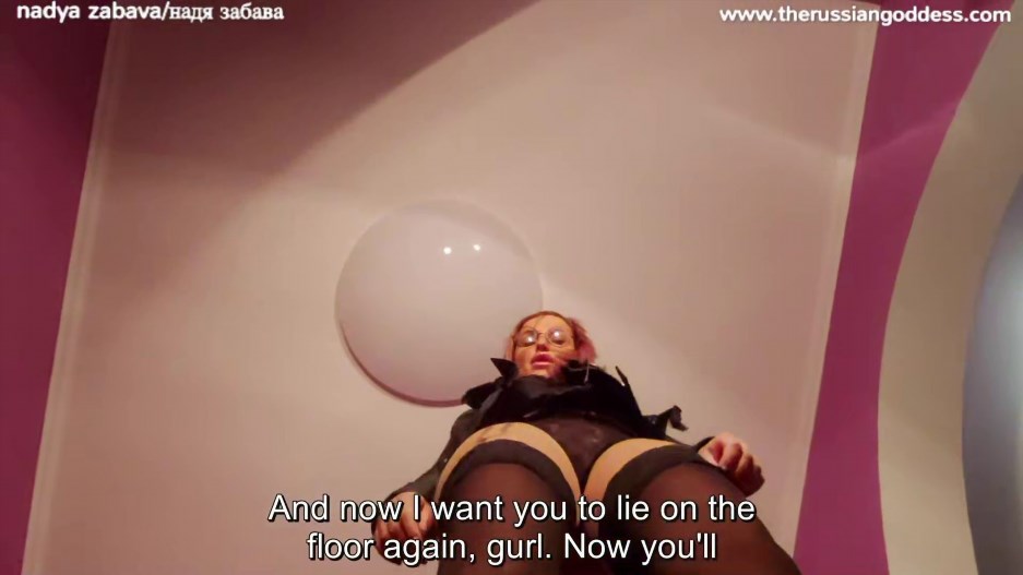 Nadya Zabava – a Faggot Wannabe Becomes a Real Gurl Sucks Shemale Dick